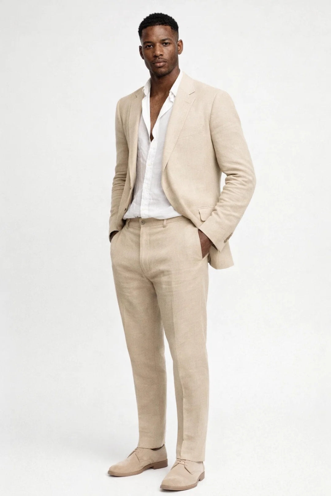 Traje Dos Piezas Blazer y Pantalón Hombre | Luna Cruz