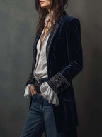Chaqueta Larga Vintage Elegante Mujer | Morrison