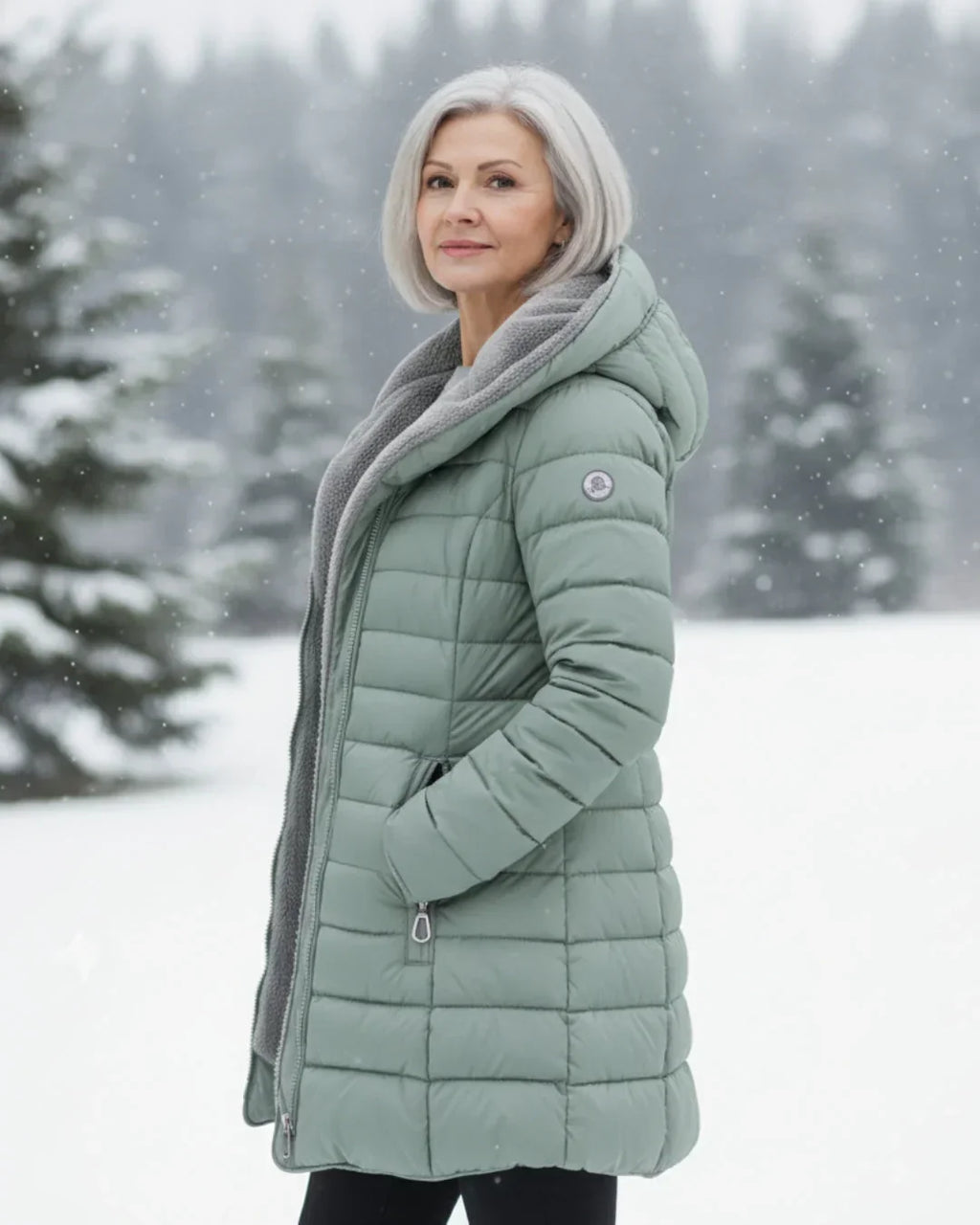 Abrigo Acolchado Mujer Invierno Largo | Olivia™