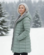 Abrigo Acolchado Mujer Invierno Largo | Olivia™