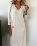 Vestido Acogedor de Punto Mujer | Luisa