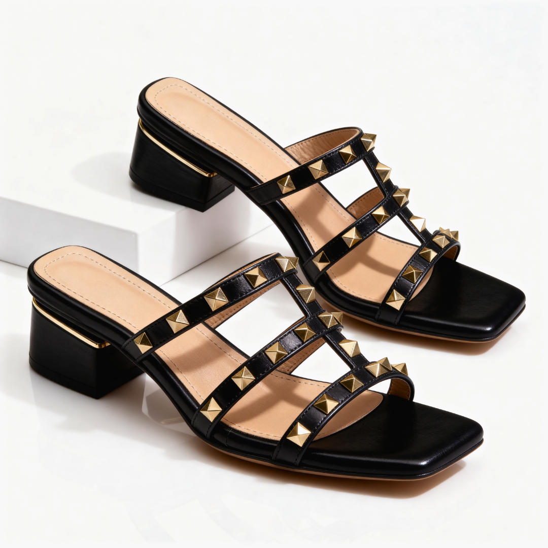 Sandalia con bordados | Olivia