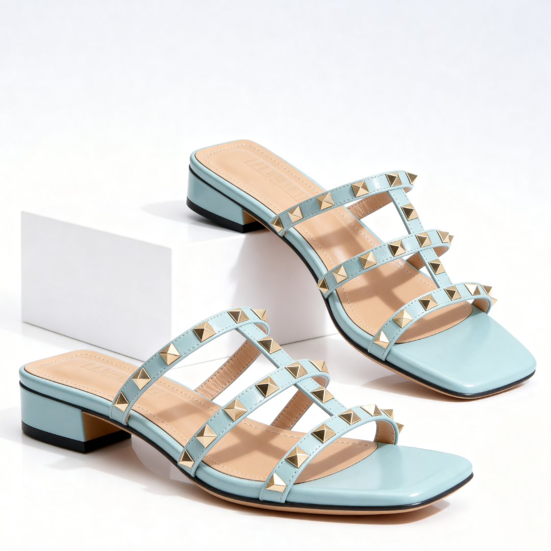 Sandalia con bordados | Olivia