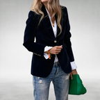 Blazer Terciopelo Mujer Entallado | Victoria