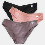 Pack 3 Bragas de Algodón Mujer