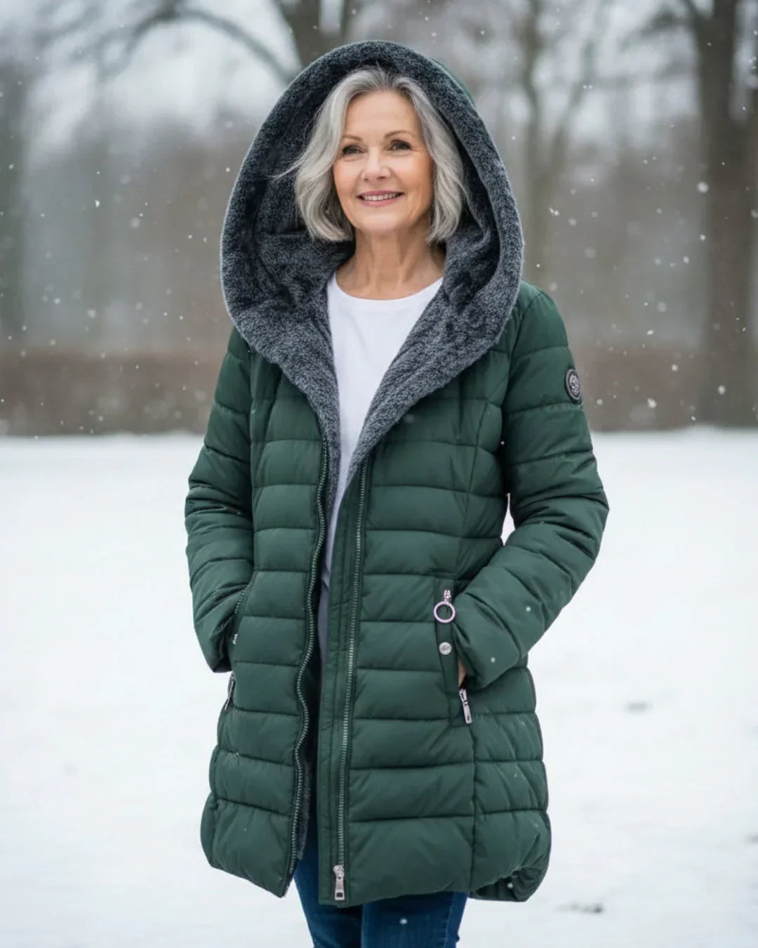 Abrigo Acolchado Mujer Invierno Largo | Olivia™