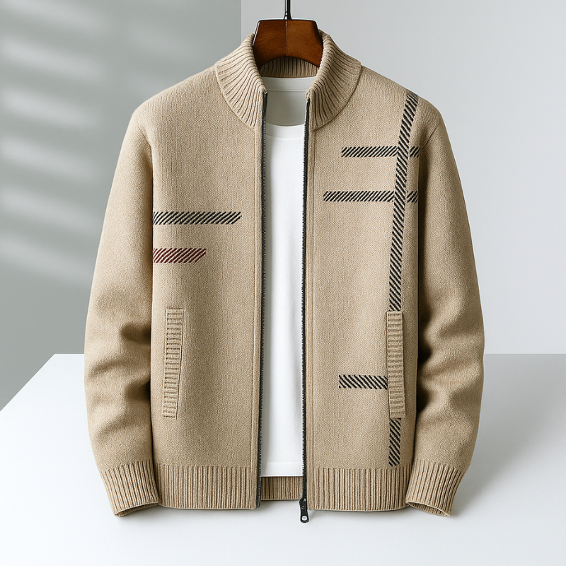Chaqueta Elegante Hombre Tacto Suave Smart Casual | Cristiano