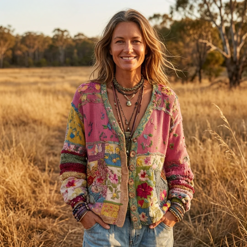 Chaqueta de Punto Boho para Mujer | Mila