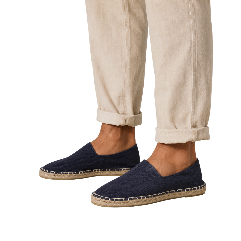 Zapatos Esparto Azul Marino | Marques