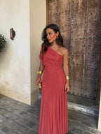 Vestido de Toledo en rosa | Valentina
