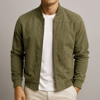 Chaqueta Hombre Estilo Urbano en Ante – Diseño Clásico y Versátil