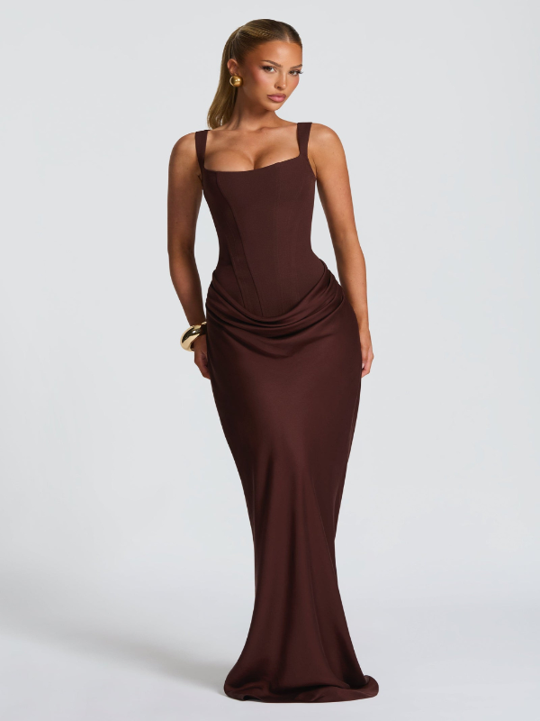 Maxivestido reloj de arena | Martina