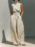 Conjunto amplio minimalista para mujer | Maria