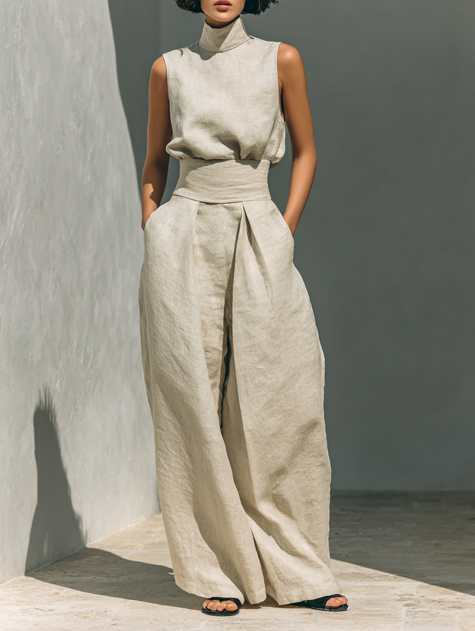 Conjunto amplio minimalista para mujer | Maria