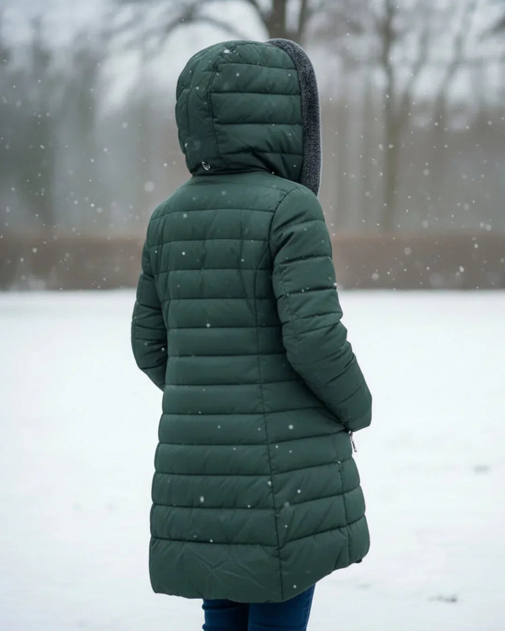 Abrigo Acolchado Mujer Invierno Largo | Olivia™