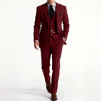 Traje Tres Piezas Tweed Elegante Hombre | Desmond