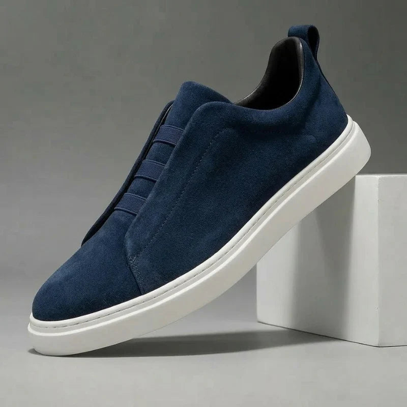 Zapatillas de Ante Slip-On Hombre Elegantes | Brunello