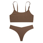Set Lencería Mujer Ice Silk sin Costuras