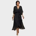 Vestido con escote en forma de V | Maria