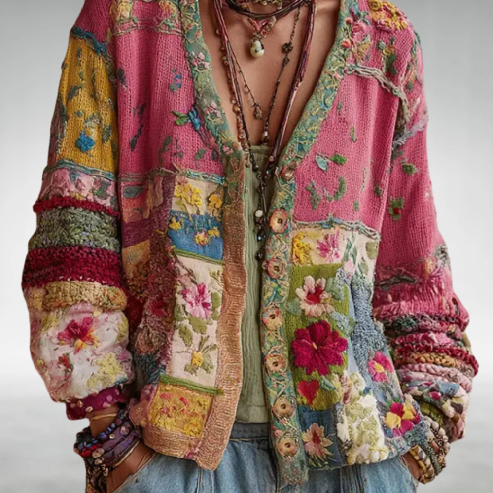 Chaqueta de Punto Boho para Mujer | Mila