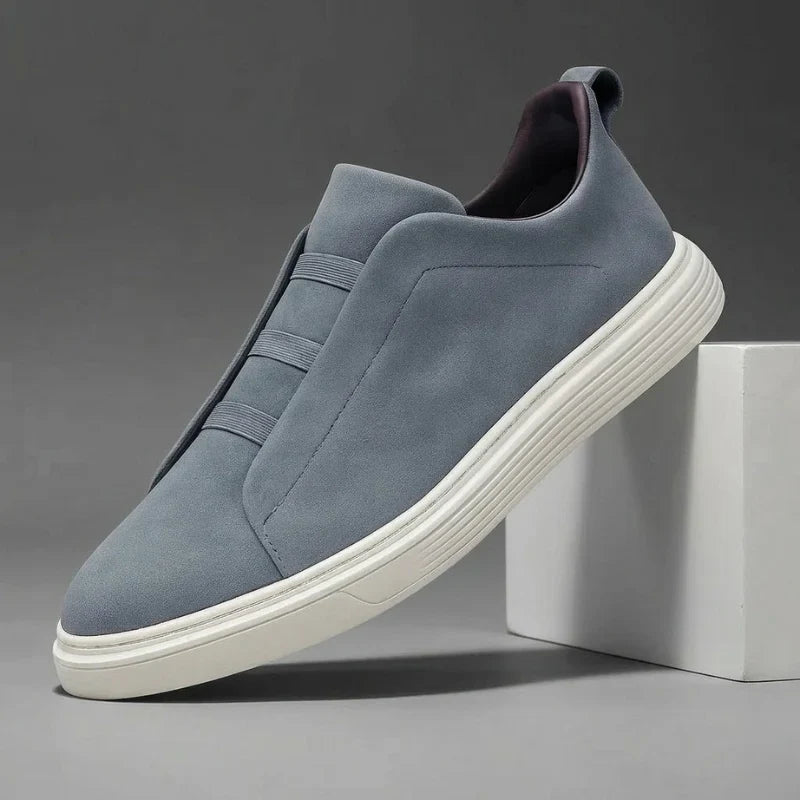 Zapatillas de Ante Slip-On Hombre Elegantes | Brunello