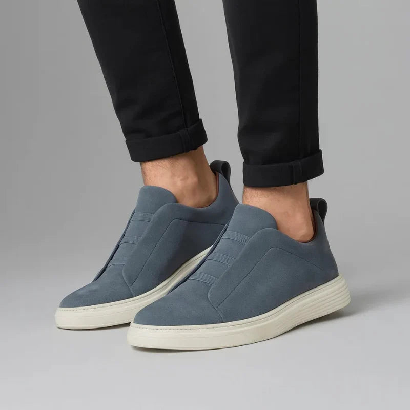 Zapatillas de Ante Slip-On Hombre Elegantes | Brunello