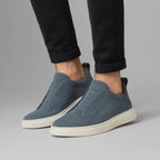 Zapatillas de Ante Slip-On Hombre Elegantes | Brunello