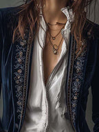 Chaqueta Larga Vintage Elegante Mujer | Morrison