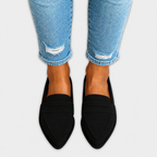 Mocasines de Ante Suave Mujer | Nadia