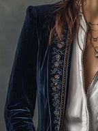 Chaqueta Larga Vintage Elegante Mujer | Morrison
