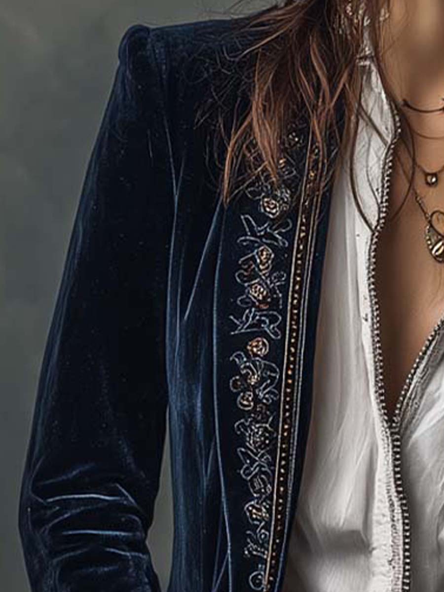 Chaqueta Larga Vintage Elegante Mujer | Morrison