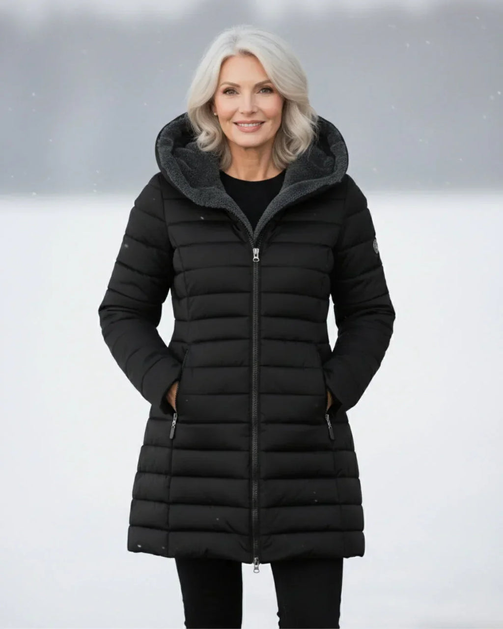 Abrigo Acolchado Mujer Invierno Largo | Olivia™