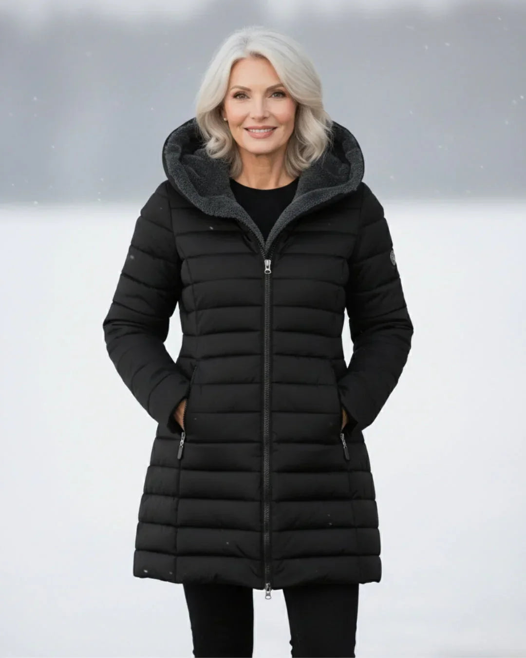 Abrigo Acolchado Mujer Invierno Largo | Olivia™