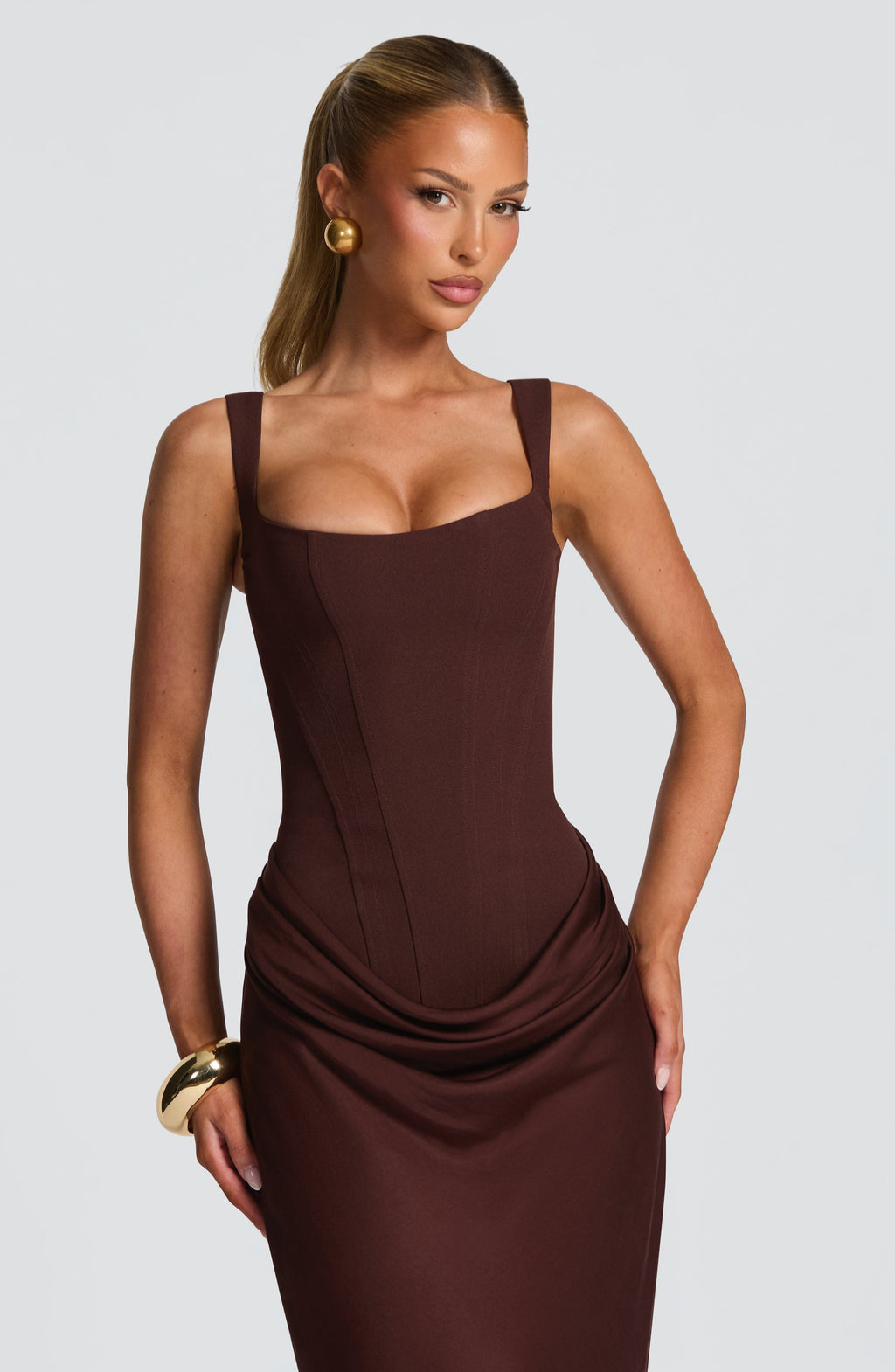 Maxivestido reloj de arena | Martina