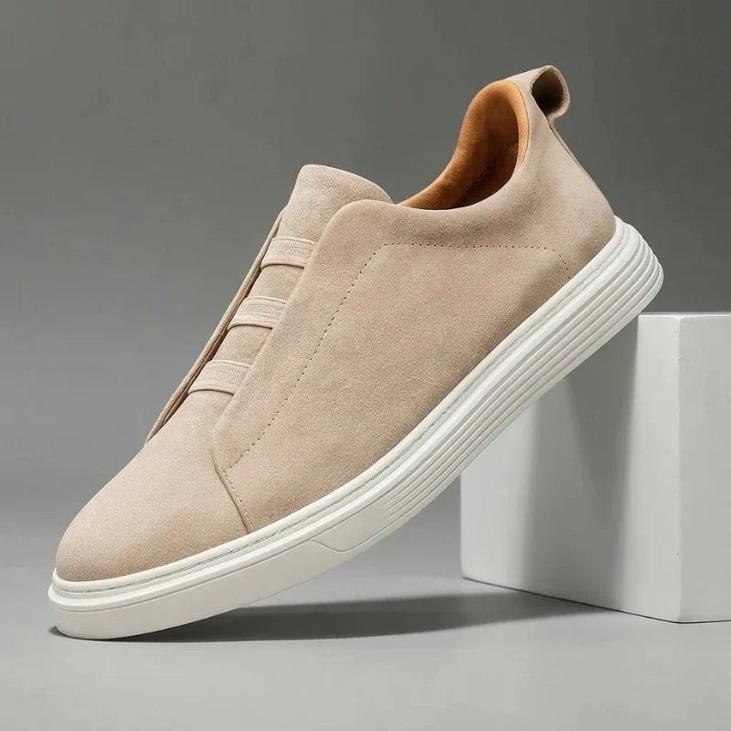 Zapatillas de Ante Slip-On Hombre Elegantes | Brunello