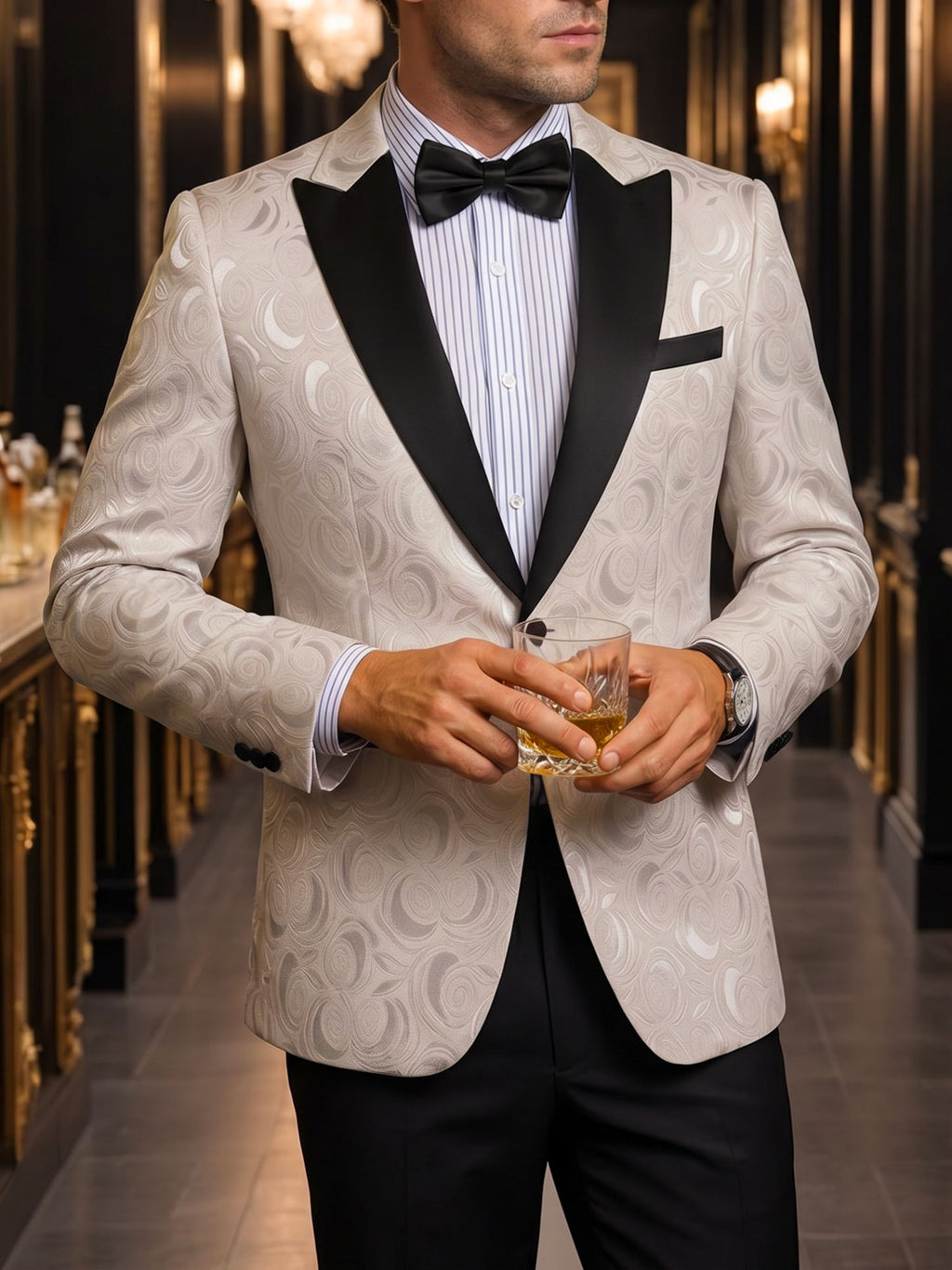 Chaqueta de Traje Formal Hombre Elegante para Bodas Fiestas y Eventos