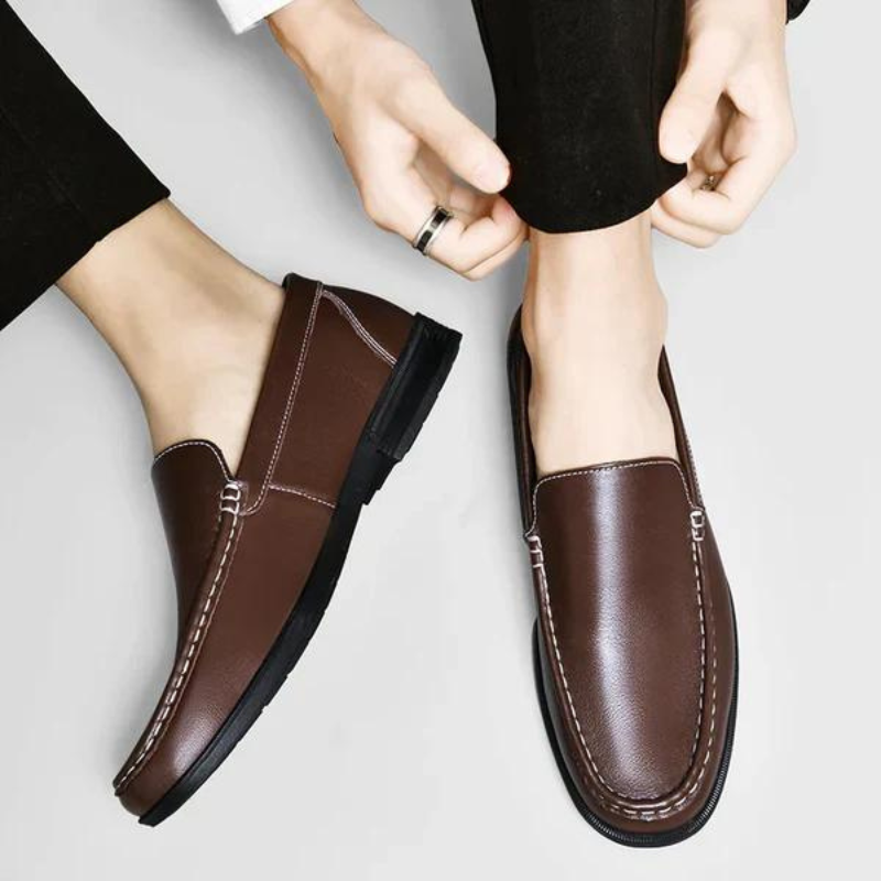 Pelle | Mocasines italianos de piel