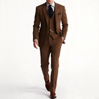 Traje Tres Piezas Tweed Elegante Hombre | Desmond