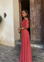 Vestido de Toledo en rosa | Valentina