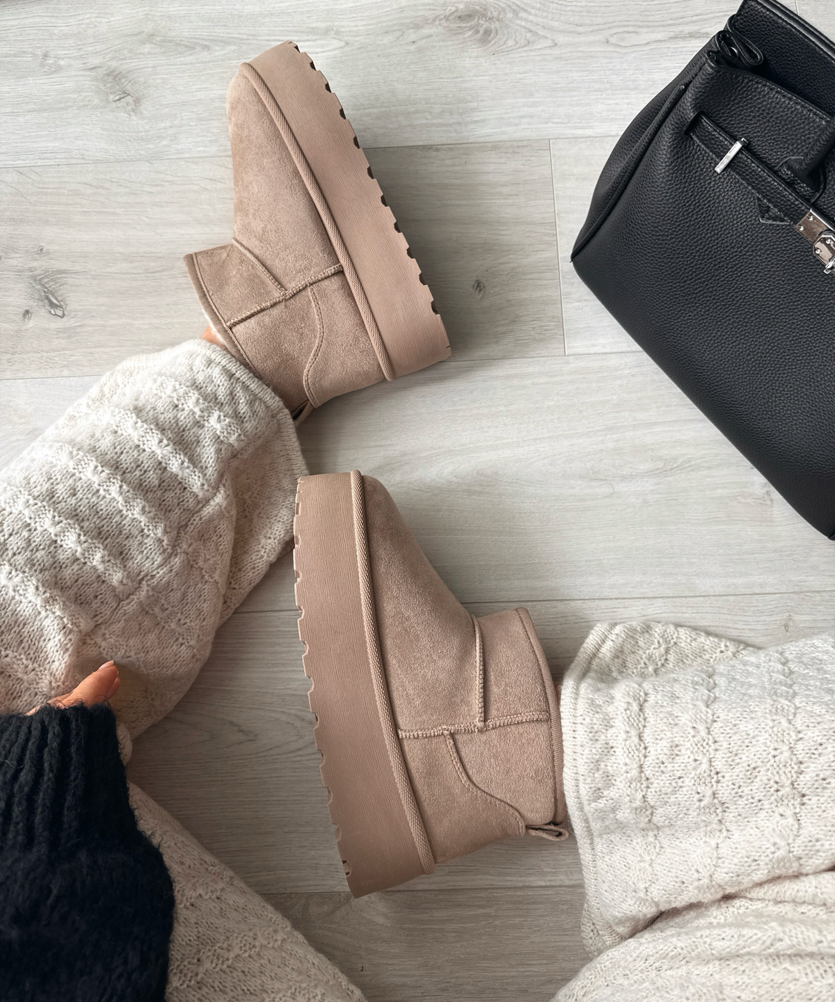 Botas Plataforma Forradas Mujer | Nina Camel