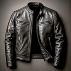 Chaqueta Cuero Vintage Hombre Premium | Valmonti