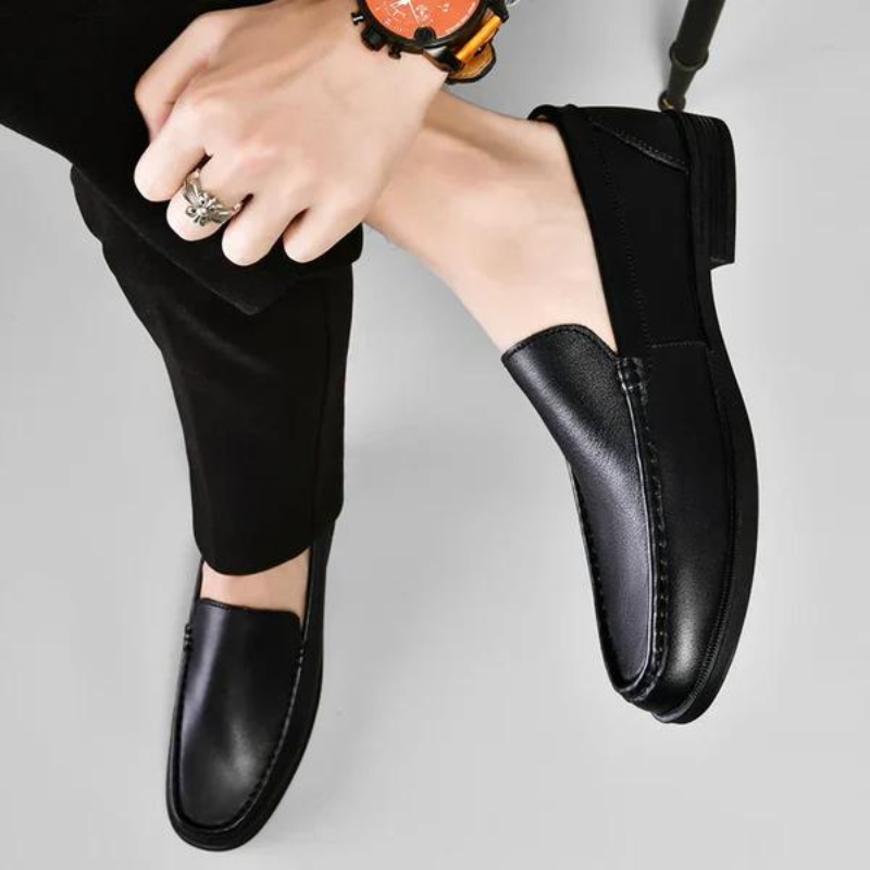 Pelle | Mocasines italianos de piel