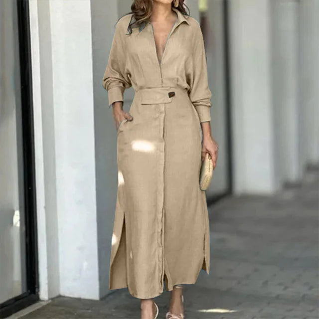 Vestido Camisero Elegante Mujer | Bea