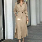 Vestido Camisero Elegante Mujer | Bea
