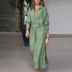 Vestido Camisero Elegante Mujer | Bea