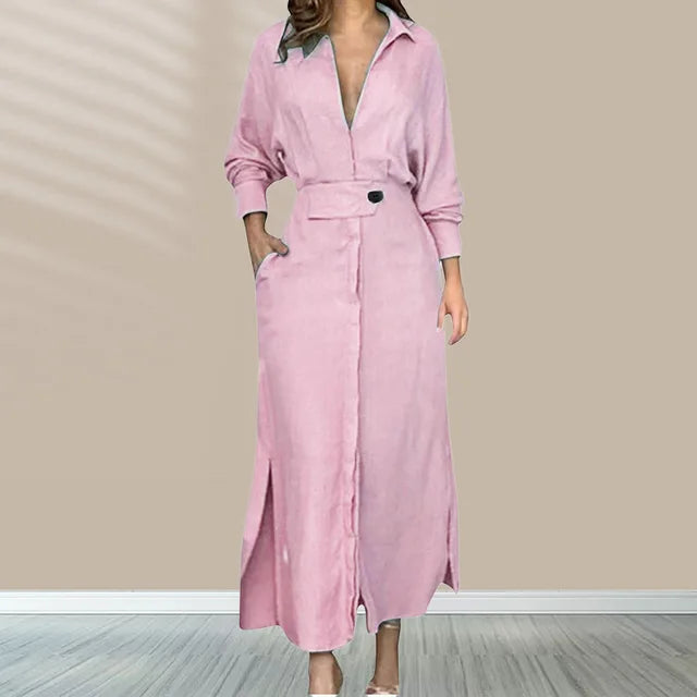 Vestido Camisero Elegante Mujer | Bea