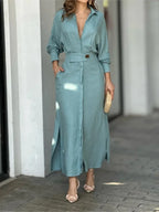 Vestido Camisero Elegante Mujer | Bea