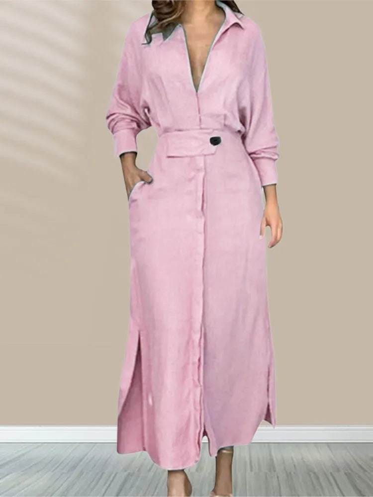 Vestido Camisero Elegante Mujer | Bea