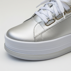 Zapatillas Plataforma Casual Mujer Cordones Ojales Metálicos Suela Alta | Aitana