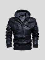 Chaqueta Ligera de Cuero Hombre Elegante Entretiempo | Anders™